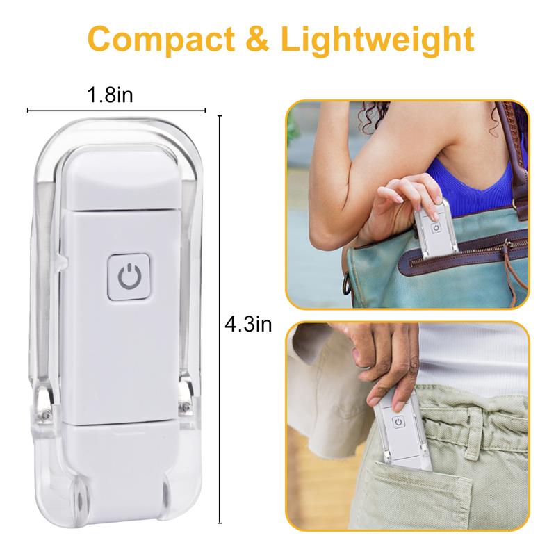 Lampe de lecture LED rechargeable USB – vue 7