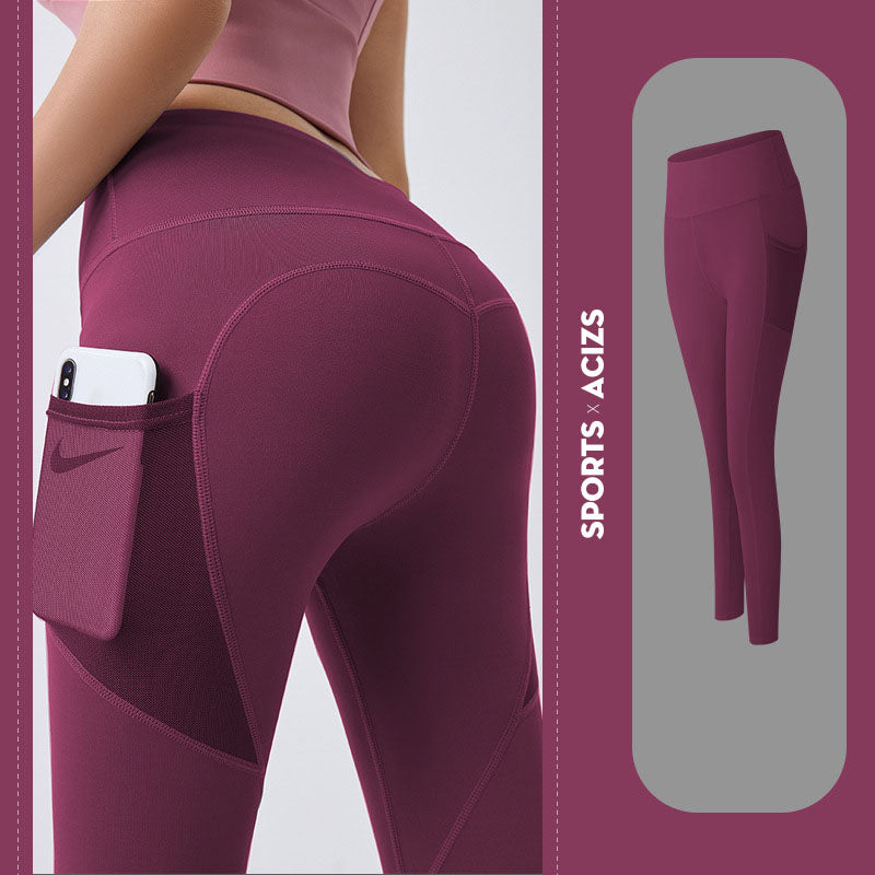 Pantalon de yoga femme avec poche – vue 3