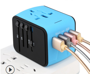 Adaptateur de voyage universel avec ports USB