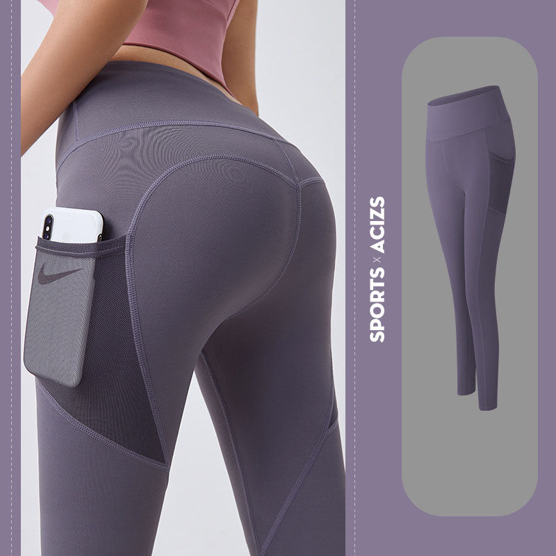 Pantalon de yoga femme avec poche – vue 1