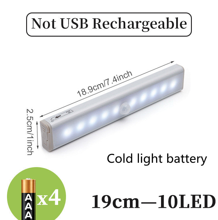 Barre lumineuse LED à détecteur de mouvement – vue 3