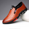 Chaussures business effet cuir