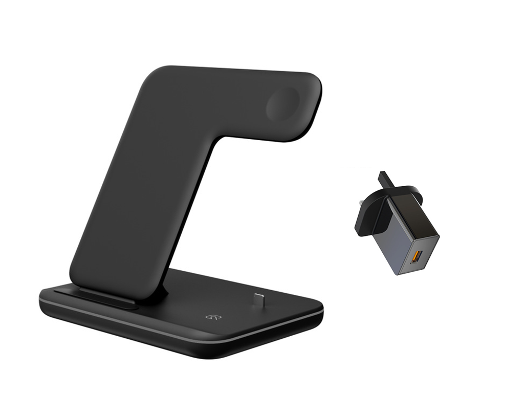 Support chargeur sans fil 3-en-1 – vue 3