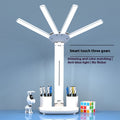 Lampe de Bureau LED Rechargeable 4-en-1 avec Horloge, Porte-Stylo et 3 Températures de Lumière – ELBÉ Home – vue 6