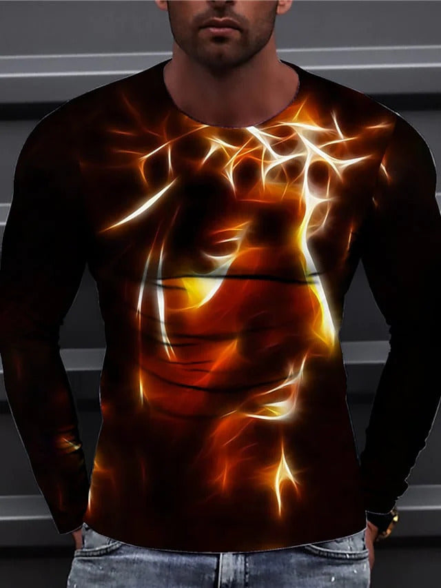 ELBÉ URBAN™ – Sweatshirt Homme Imprimé Manches Longues – vue 10