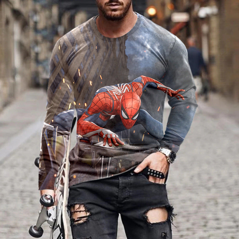 ELBÉ URBAN™ – Sweatshirt Homme Imprimé Manches Longues – vue 3