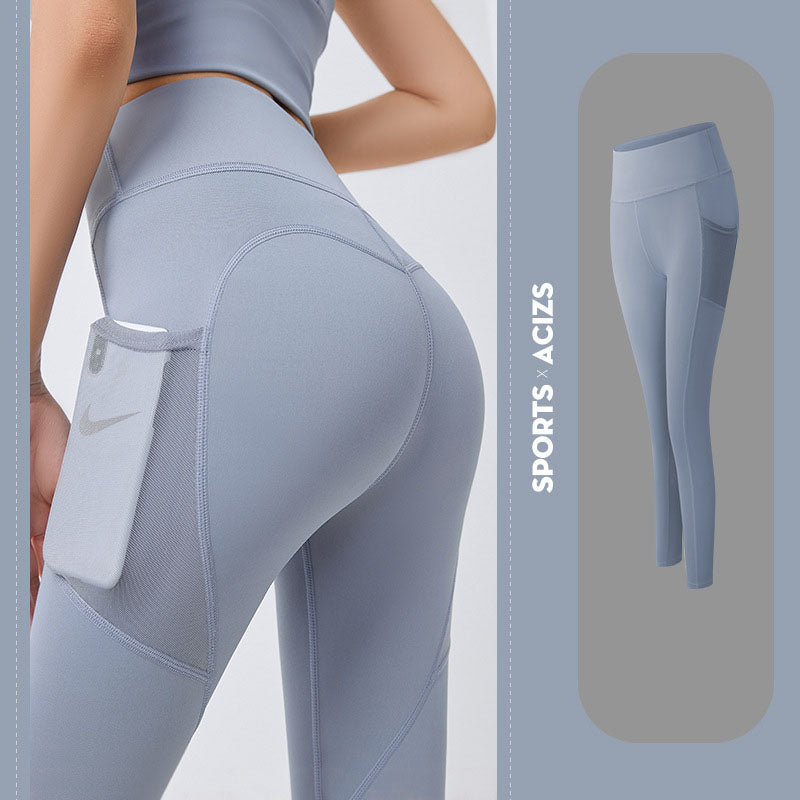 Pantalon de yoga femme avec poche – vue 2