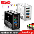 Adaptateur secteur USB 4 ports Quick Charge 3.0 – vue 1
