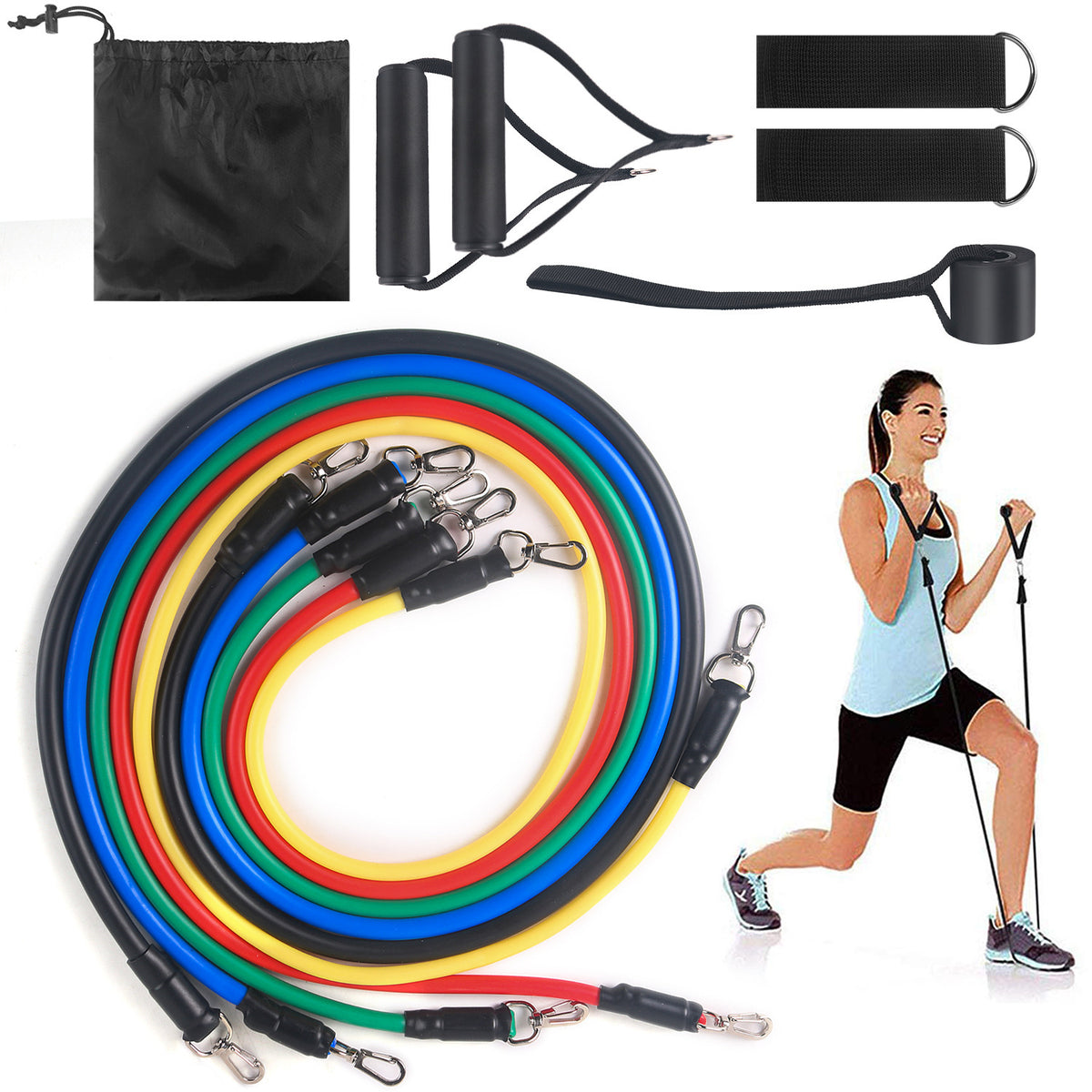 Kit de bandes de résistance avec accessoires