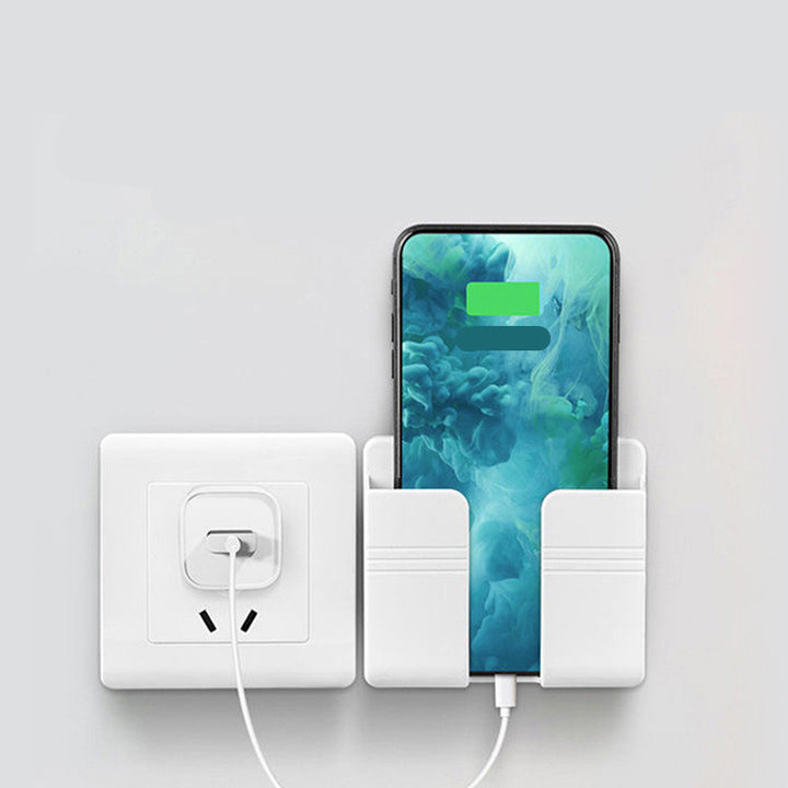 Support mural adhésif pour téléphone et télécommande